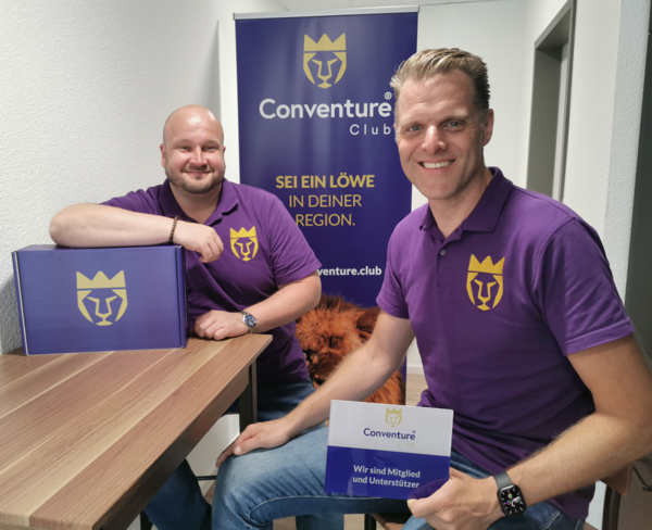 Andreas Bernaczek und Bastian Papen vom Unternehmern CORNEXION